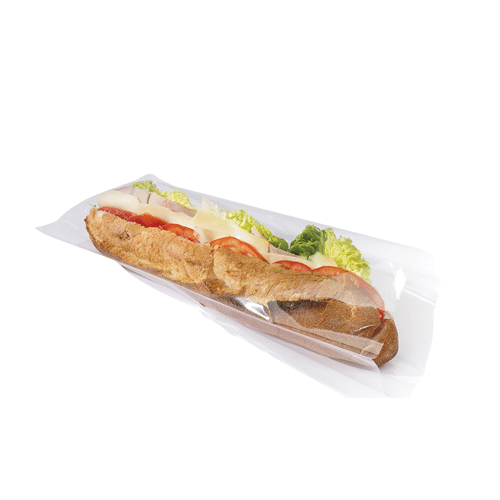 Sacs sandwich cello polypropylene transparent